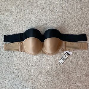 FANTASIE Strapless Bras - 2 Nude/Black, 32DD
